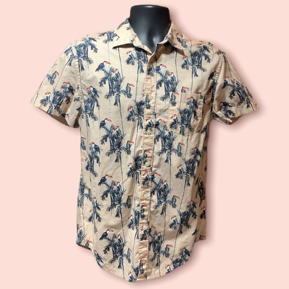 Arizona Jean Company Other - ARIZONA JEANS CO Casual Button Up Hawaiian Top Size Small
